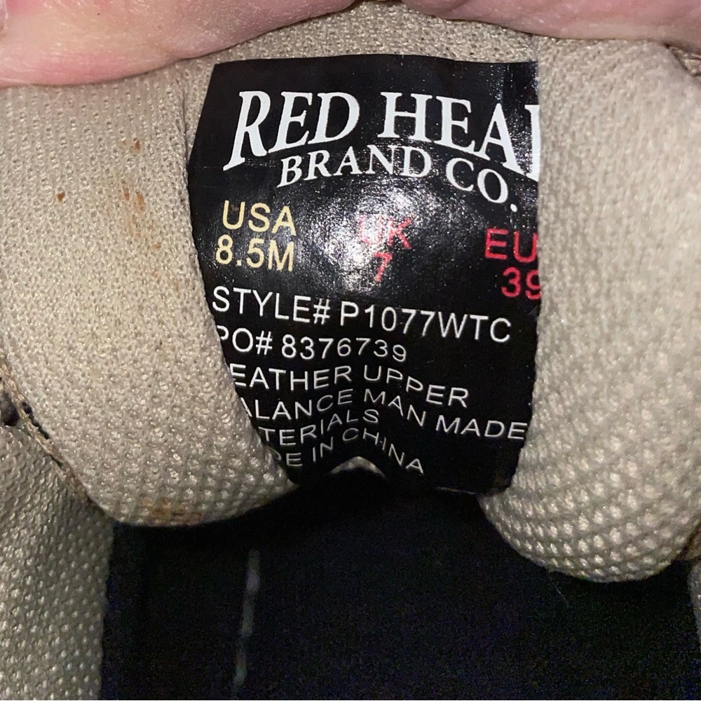 BOYS Red Head Brand Company 8.5 Waterproof Hiking Boot. - Picture 4 of 7